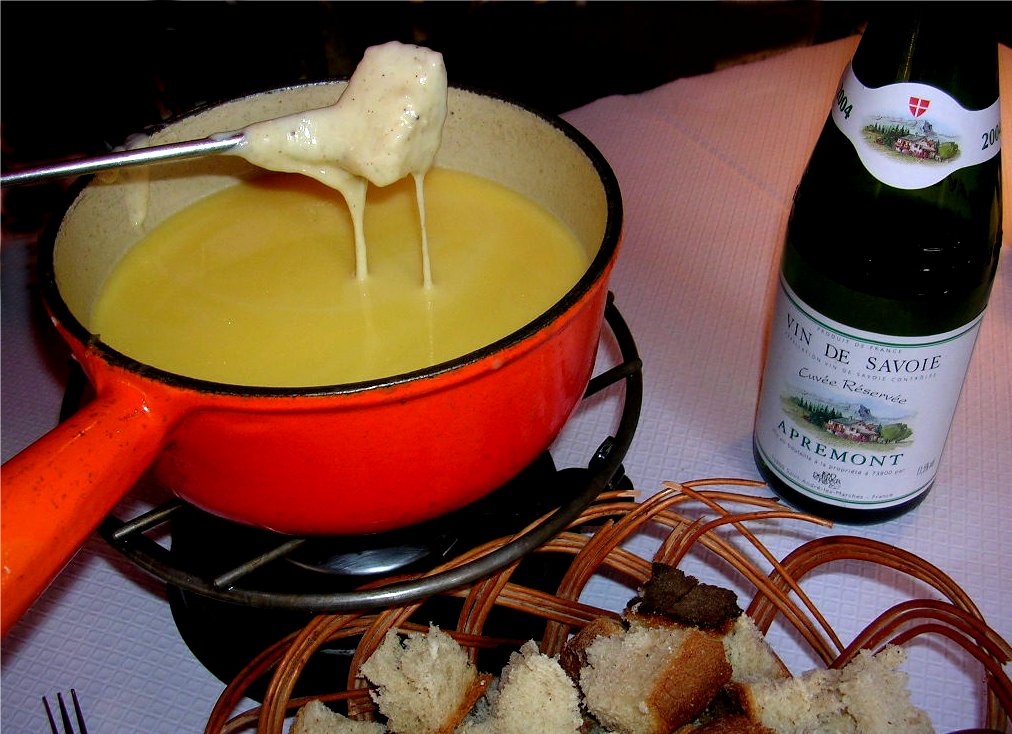 Savoyard fondue: easy recipe from One Day A Recipe