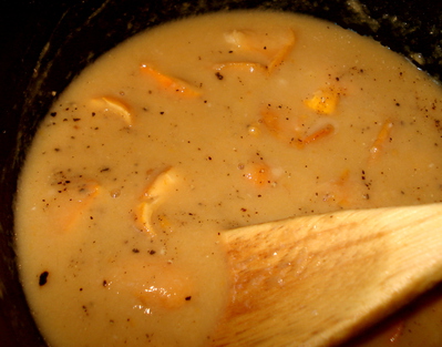 Sauce forestire aux Girolles