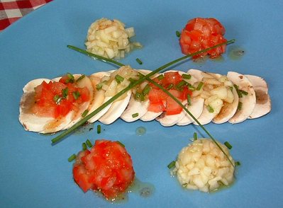 Assiette estivale (Champignons, Concombre et Tomates)