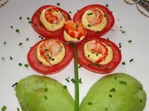 Fleur de Tomate aux Ecrevisses