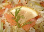 Salade de Fenouil, Endives et Saumon fumé -- 21/03/11