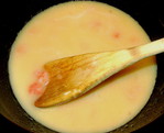 Sauce Beurre blanc aux Crevettes roses