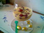 Pudding vanille sur framboises -- 05/04/07