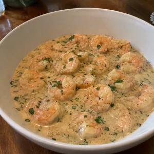 Sauce blanche aux crevettes maison