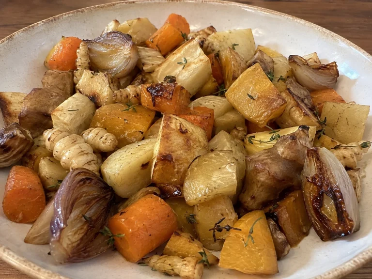 Méli-mélo de légumes d’autrefois : fondant et rôti juste comme il faut